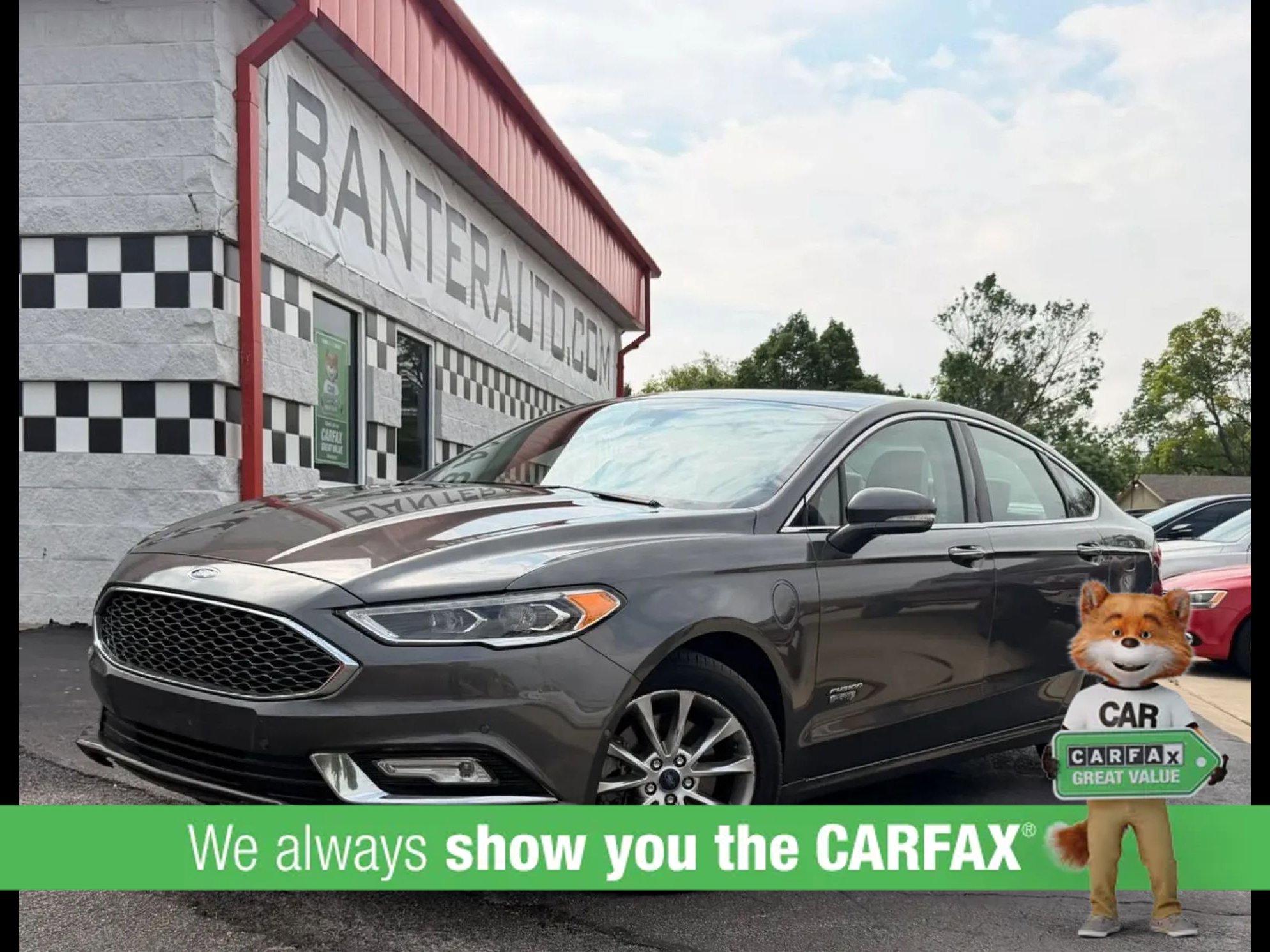 Used 2017 Ford Fusion Energi Platinum FWD image 1