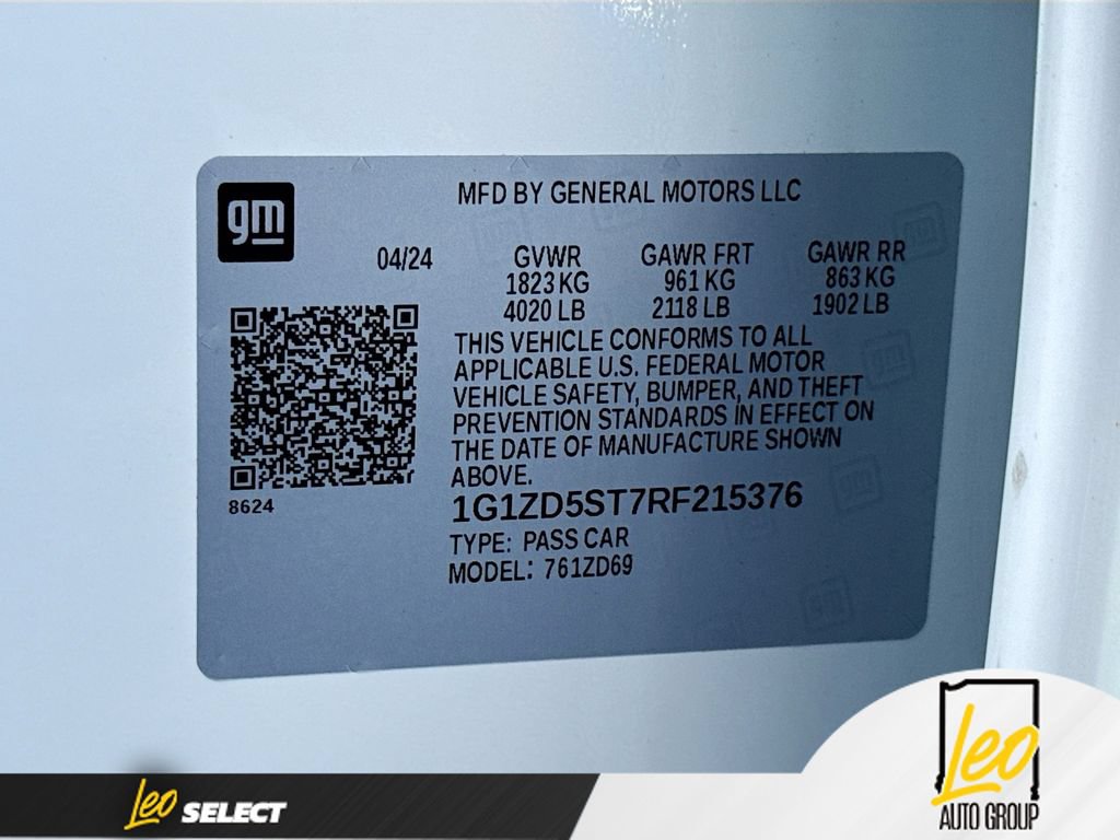 Used 2024 Chevrolet Malibu LT FWD image 32