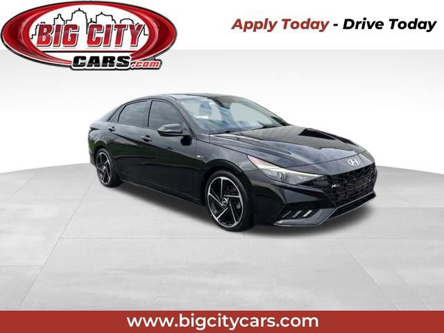 Used 2022 Hyundai Elantra N Line image 1