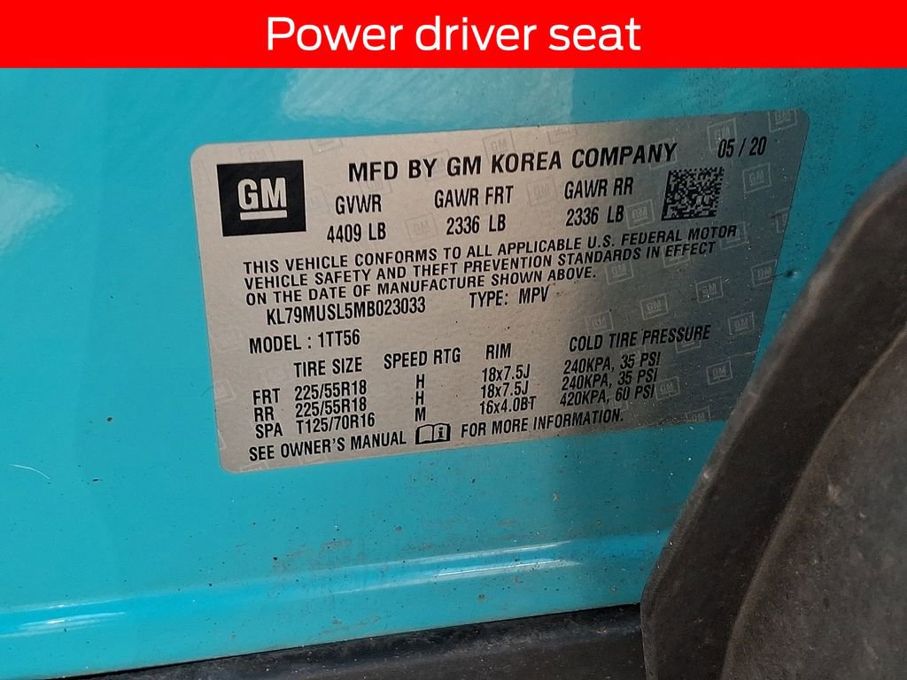 Used 2021 Chevrolet TrailBlazer RS w/ Sun and Liftgate Package AWD/4WD image 26