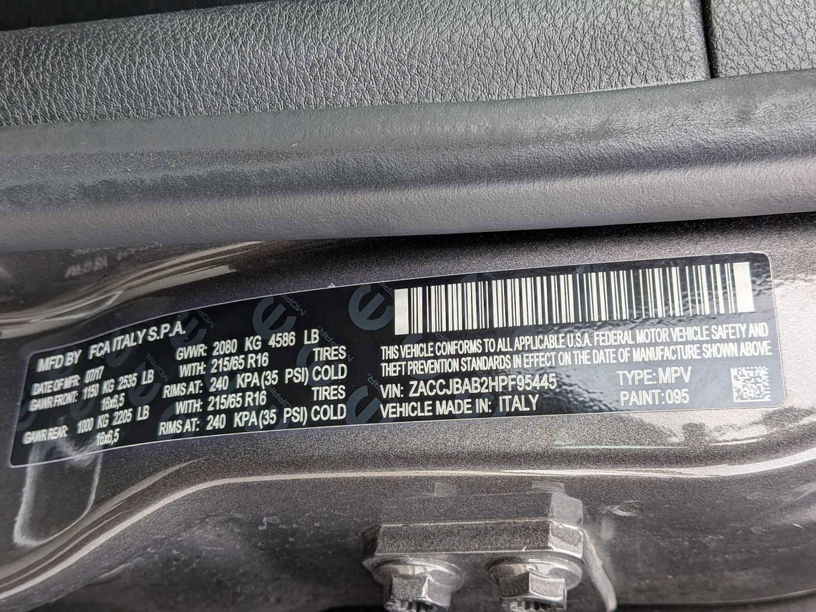 Used 2017 Jeep Renegade Sport w/ Power & Air Group image 29