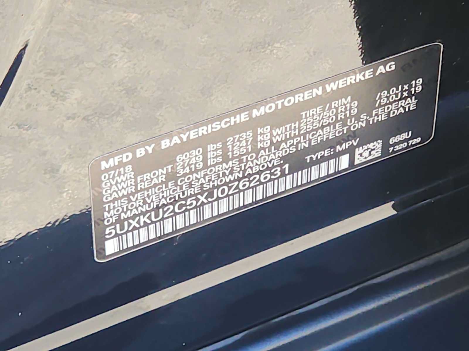 Used 2018 BMW X6 xDrive35i AWD/4WD image 19