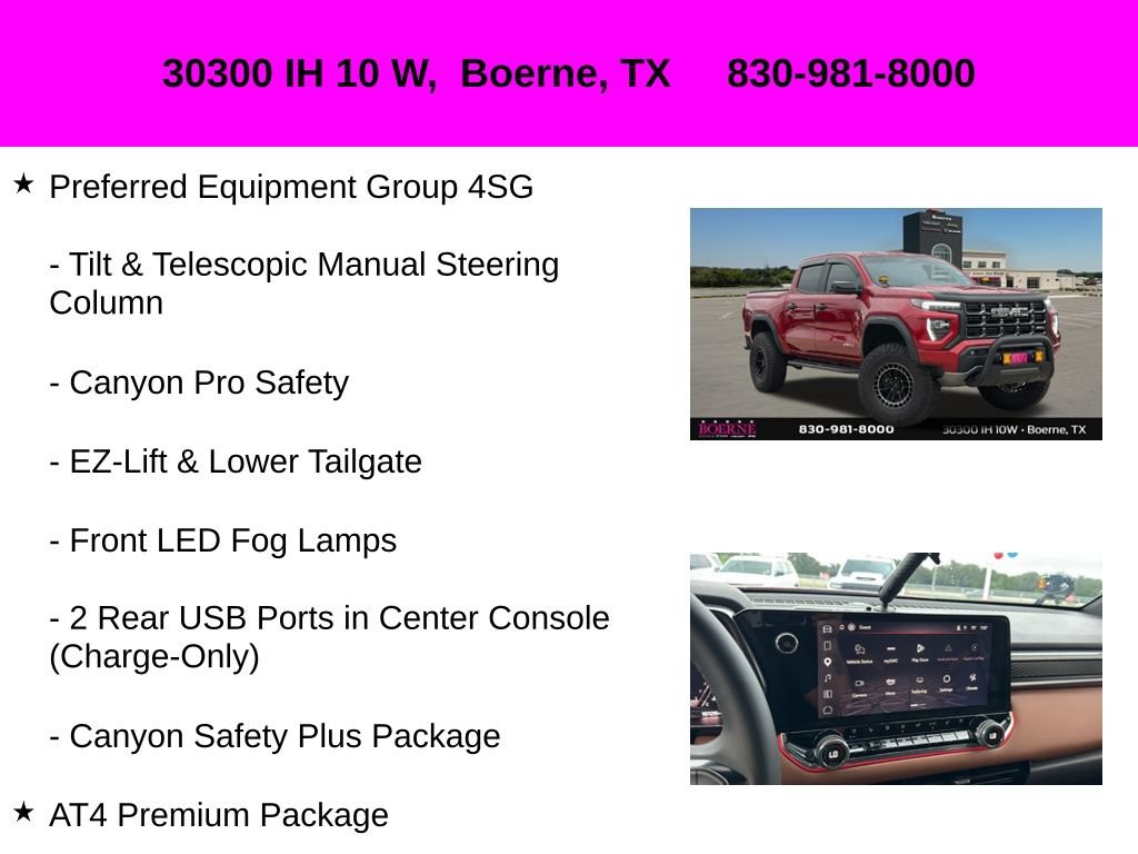 Used 2025 GMC Canyon AT4 w/ AT4 Premium Package AWD/4WD image 30