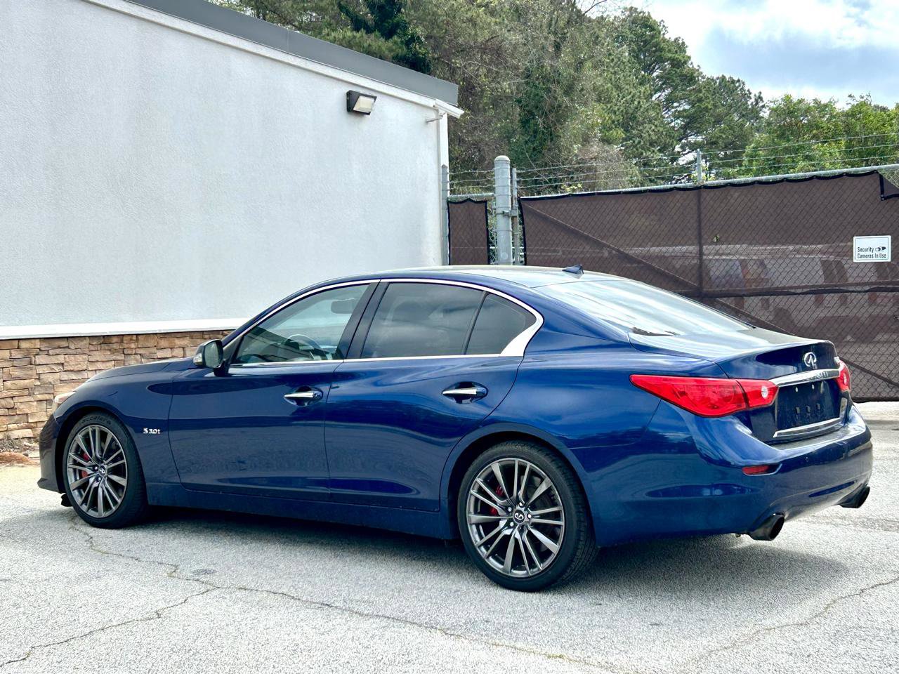 Used 2017 INFINITI Q50 Red Sport 400 RWD image 14
