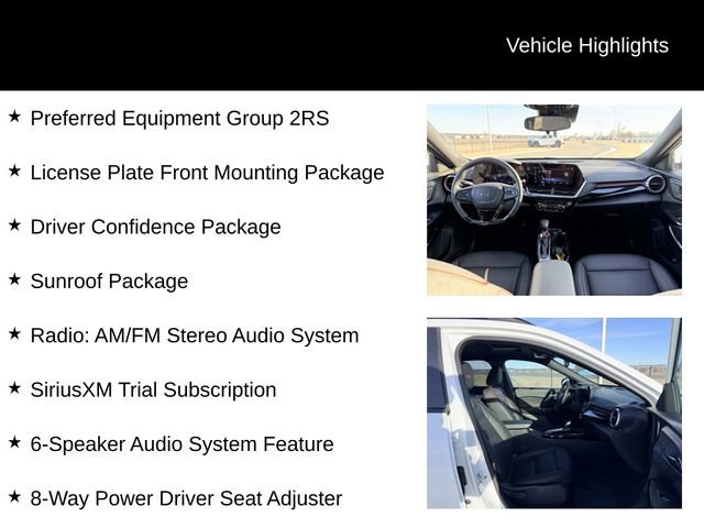 Certified 2025 Chevrolet Trax RS w/ Sunroof Package image 12