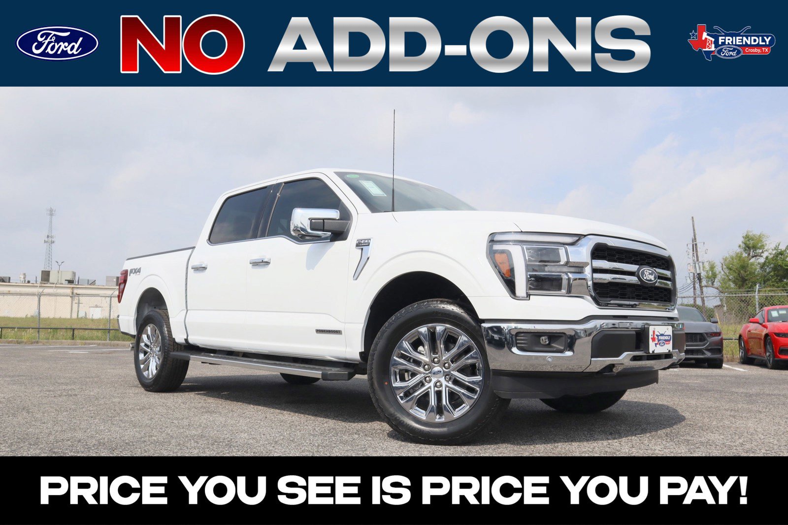 New 2025 Ford F150 Lariat w/ Equipment Group 502A High