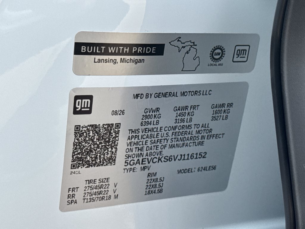 New 2027 Buick Enclave Avenir w/ LPO, Floor Liner Package AWD/4WD image 52