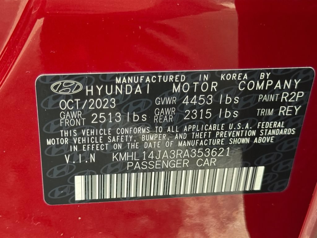 Used 2024 Hyundai Sonata SEL w/ Convenience Package FWD image 27