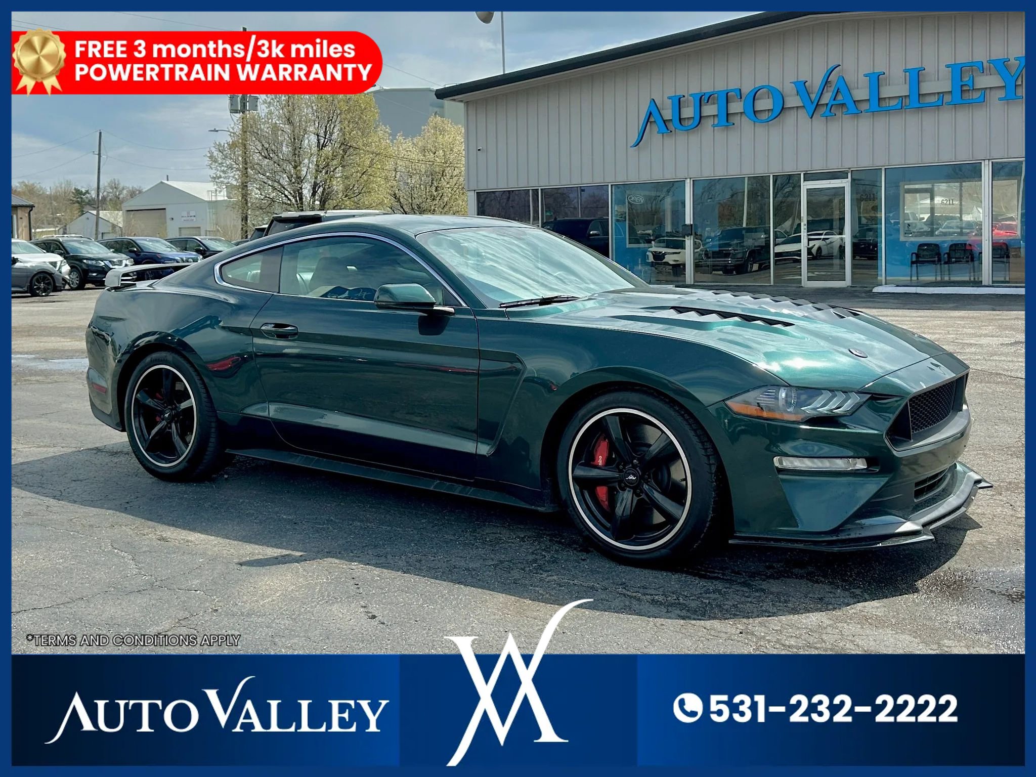 Used 2019 Ford Mustang Bullitt w/ Bullitt Electronics Package image 1