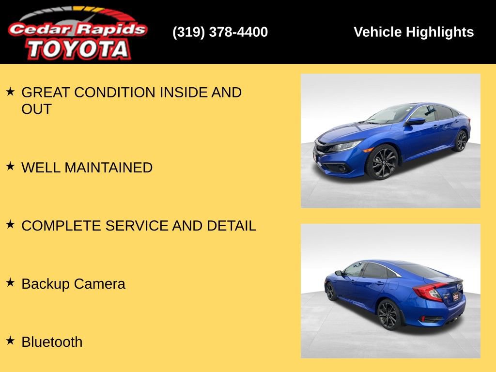 Used 2019 Honda Civic Sport image 7