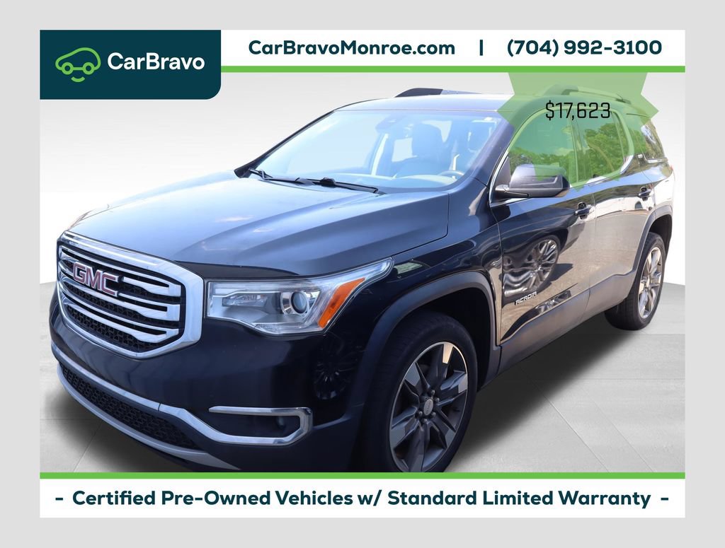 Certified 2018 GMC Acadia SLT