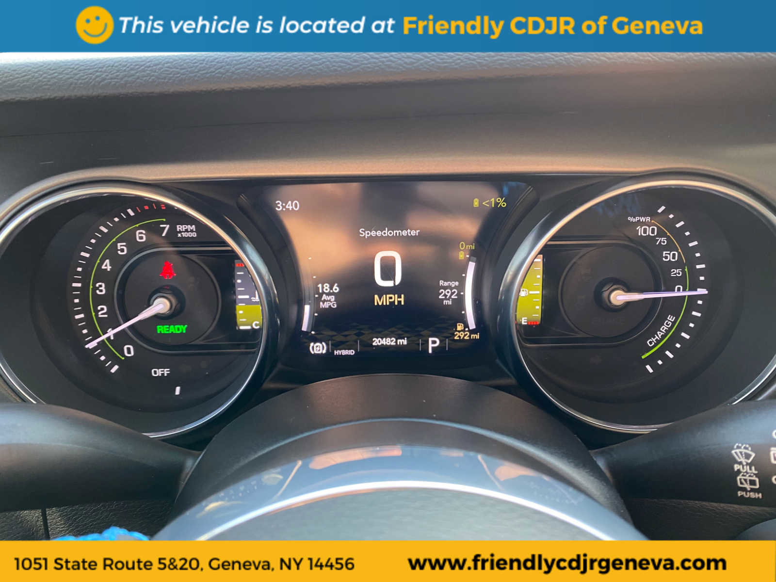 Used 2023 Jeep Wrangler Unlimited Rubicon 4xe w/ Steel Bumper Group image 10