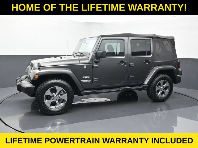 Used 2017 Jeep Wrangler Unlimited Sahara w/ Max Tow Package AWD/4WD image 3
