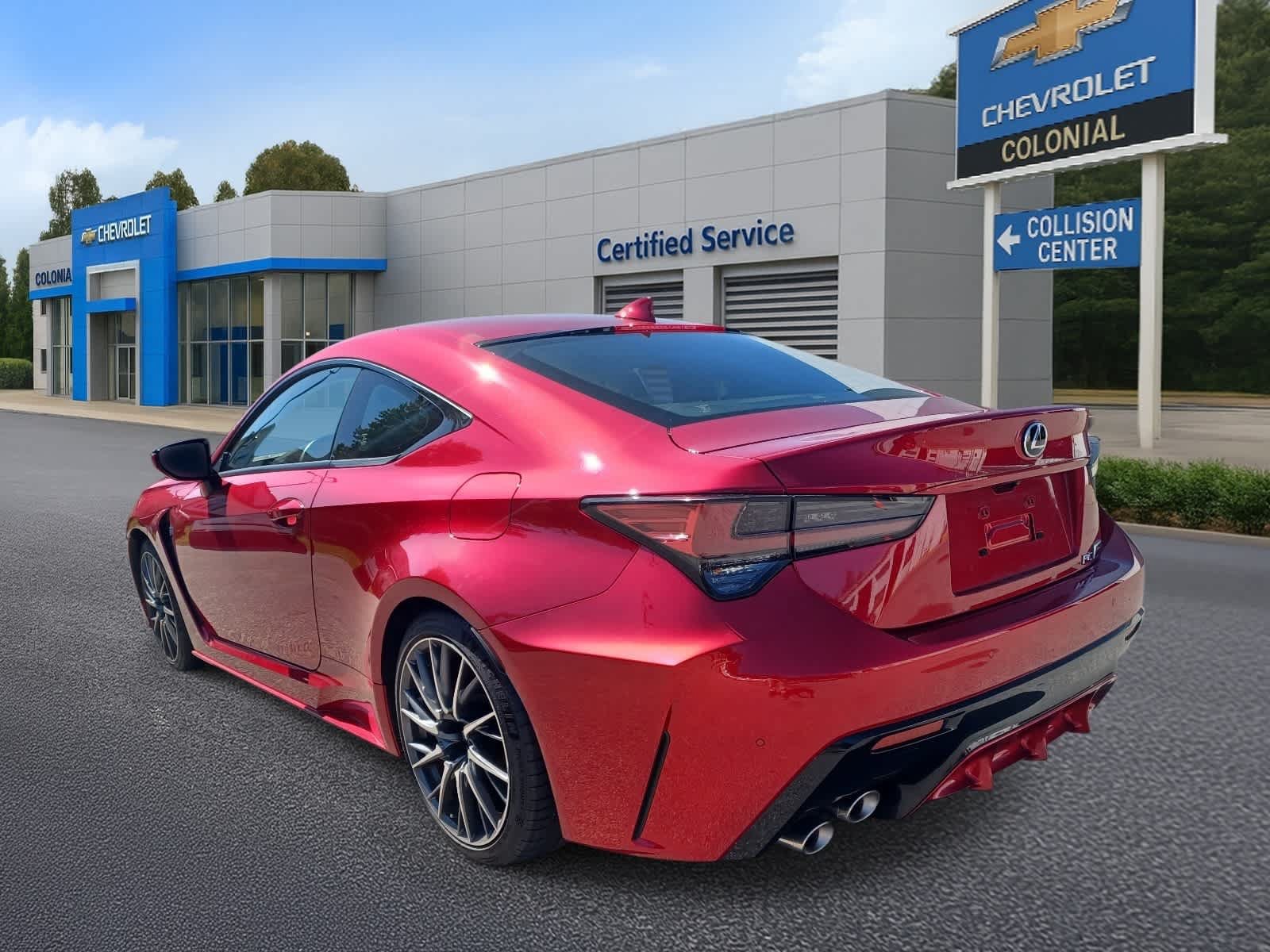 Used 2022 Lexus RC F w/ Premium Package RWD image 5