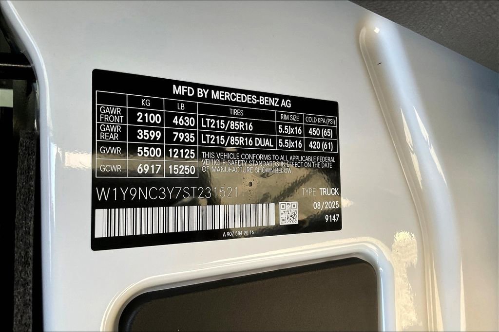 New 2025 Mercedes-Benz Sprinter 4500 image 12