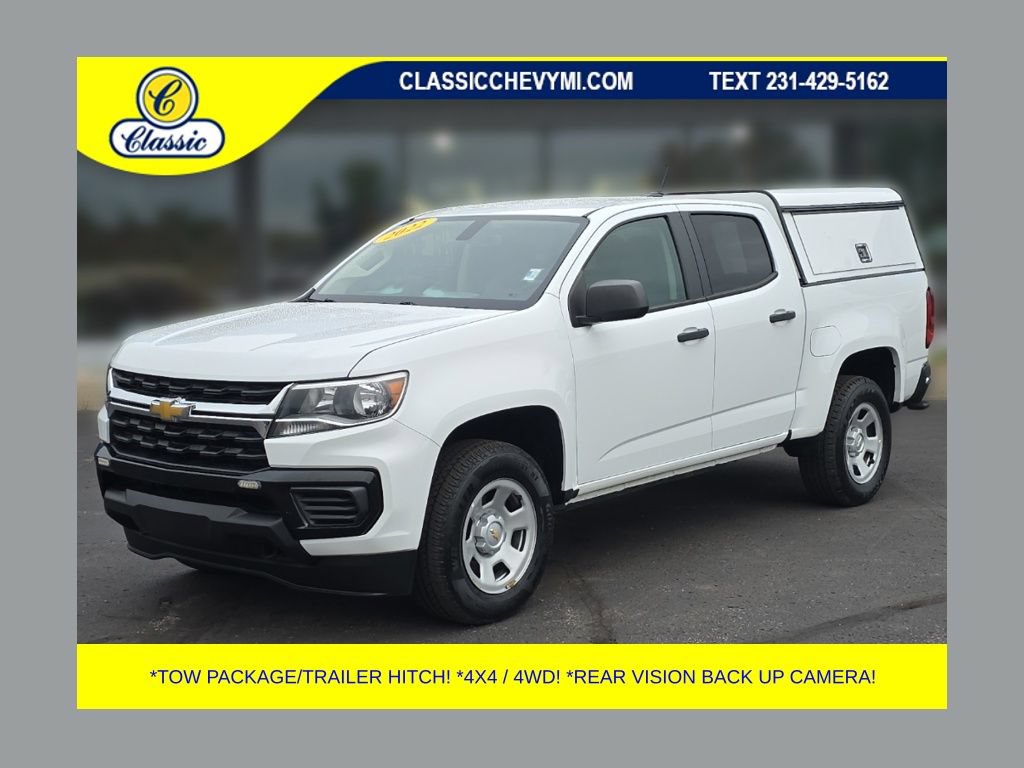 Used 2022 Chevrolet Colorado W/T w/ WT Convenience Package AWD/4WD image 1
