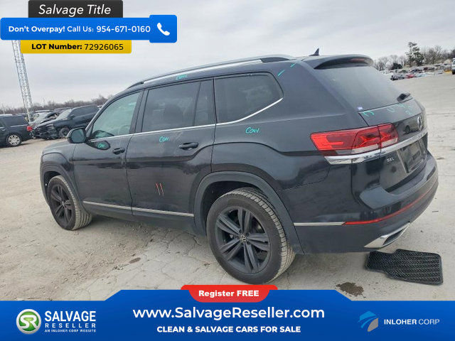 Used 2021 Volkswagen Atlas SEL AWD/4WD image 3