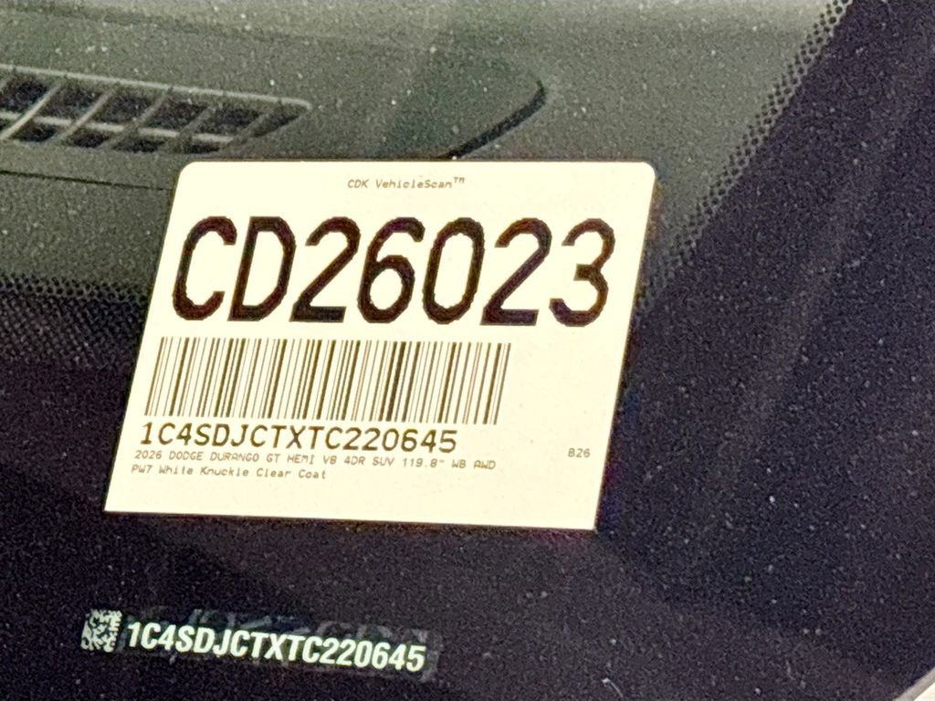 New 2026 Dodge Durango GT image 26