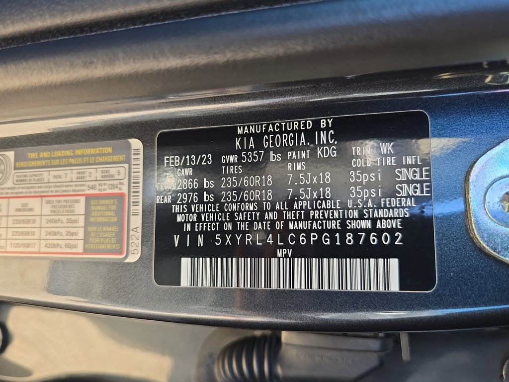 Used 2023 Kia Sorento S w/ Panoramic Sunroof Package image 35