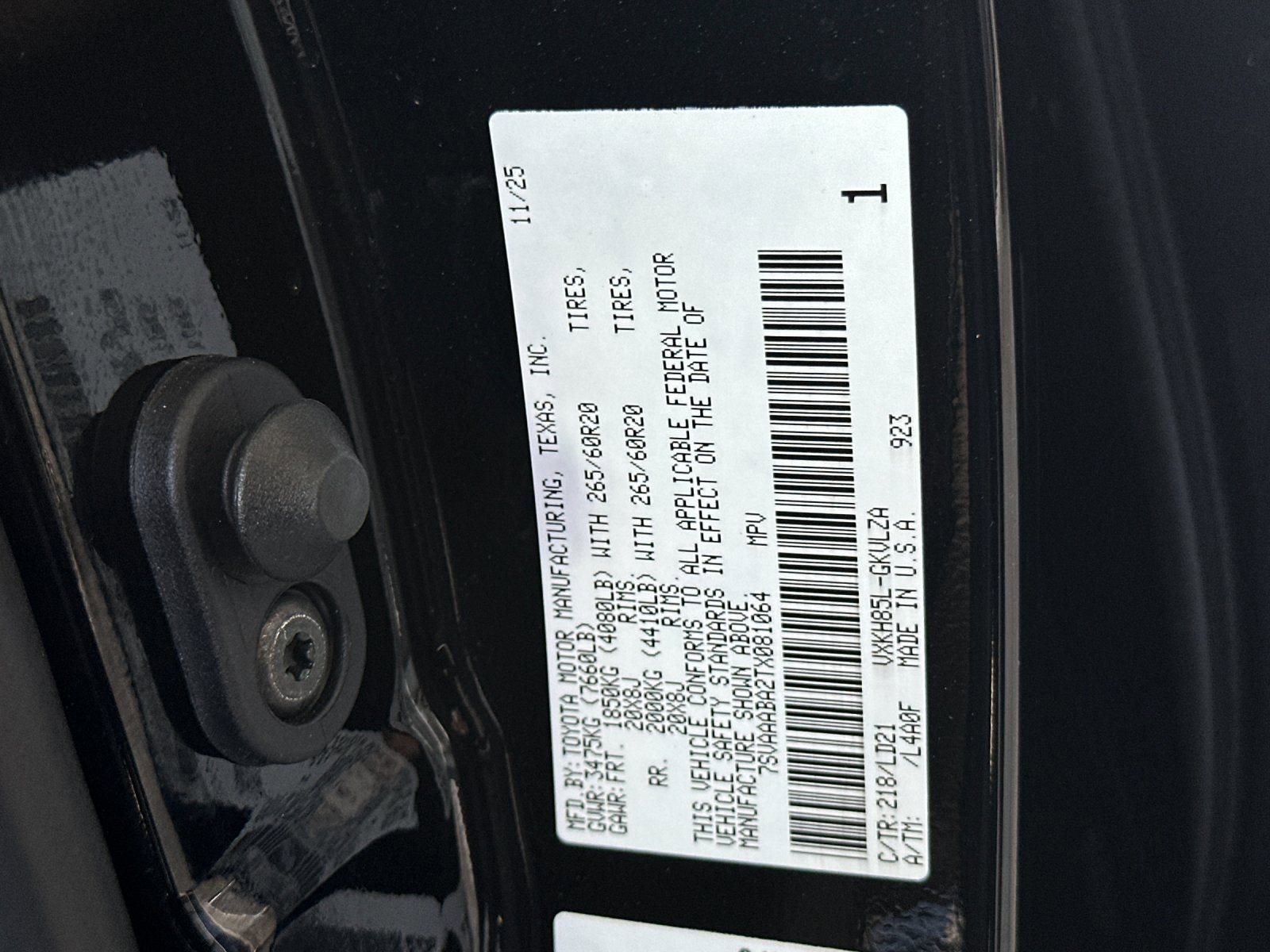 New 2026 Toyota Sequoia Limited AWD/4WD image 29