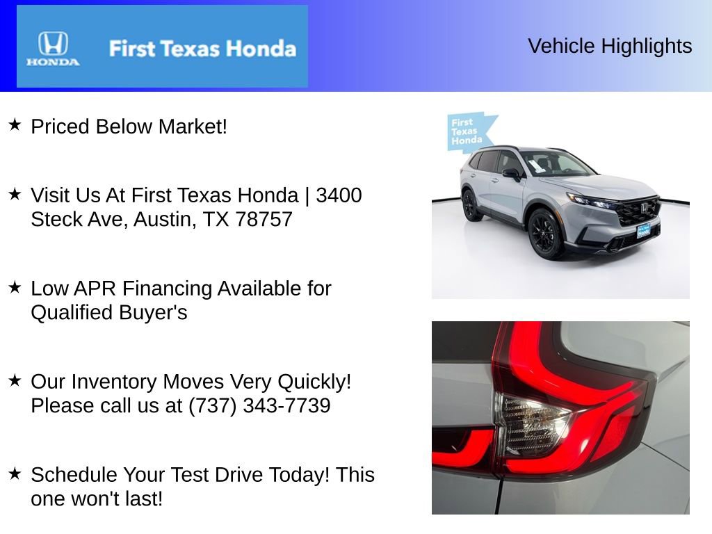 New 2026 Honda CR-V Sport image 5