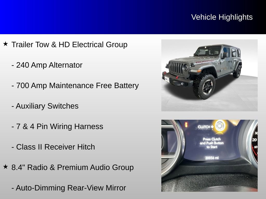 Used 2020 Jeep Wrangler Unlimited Rubicon w/ Dual Top Group image 16