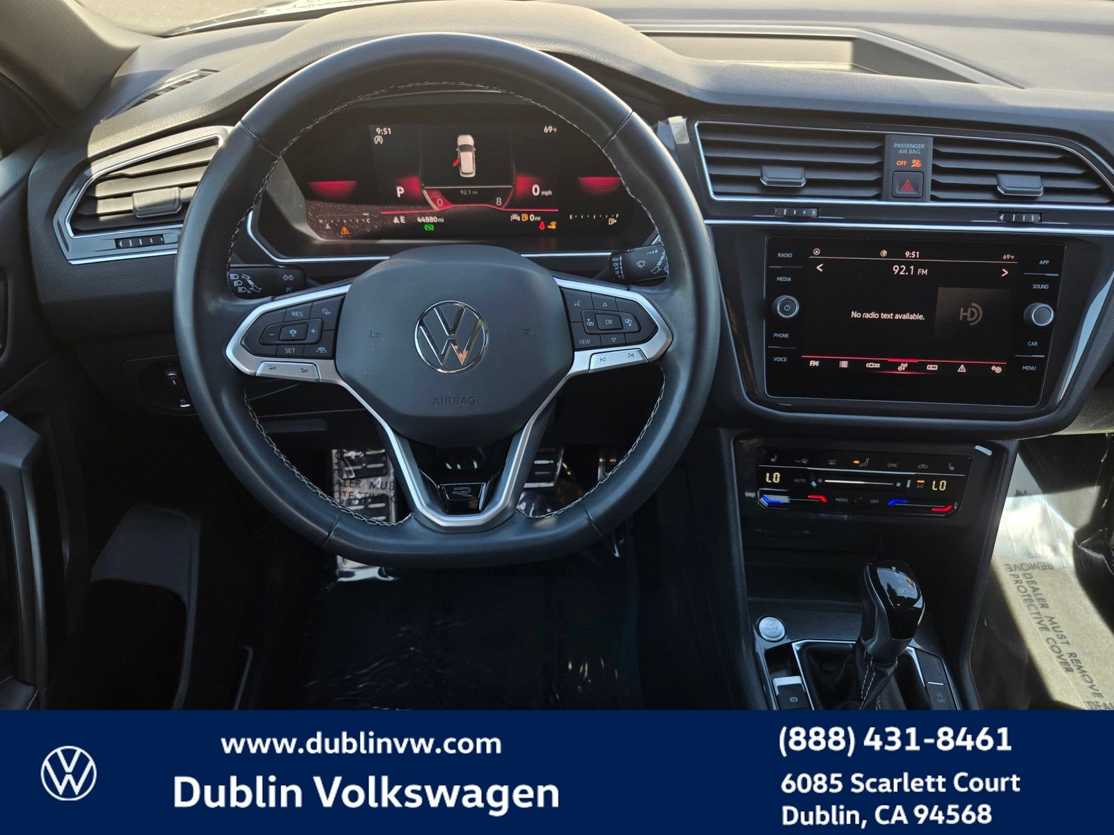 Certified 2023 Volkswagen Tiguan SE R-Line FWD image 12