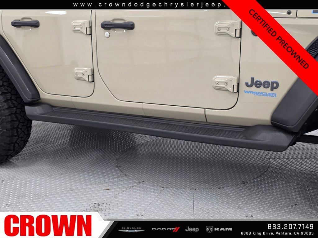 Certified 2022 Jeep Wrangler Unlimited Rubicon 4xe w/ Safety Group image 10