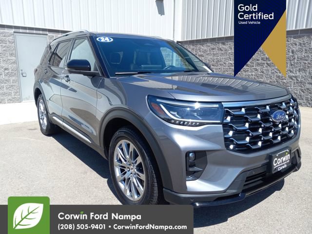 Certified 2025 Ford Explorer Platinum AWD/4WD image 1