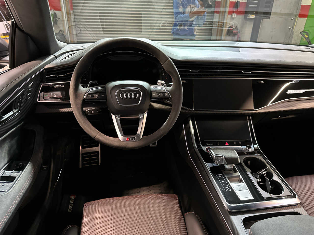 Used 2025 Audi RS Q8 performance w/ RS Design Package - Red image 14