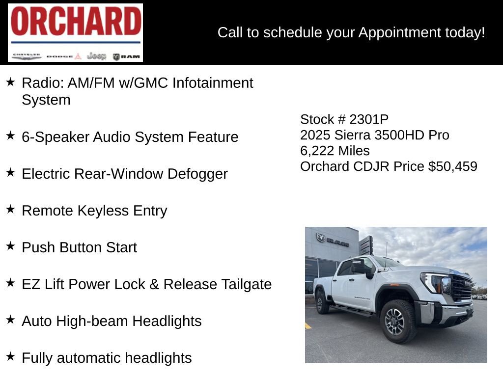 Used 2025 GMC Sierra 3500 Pro AWD/4WD image 21