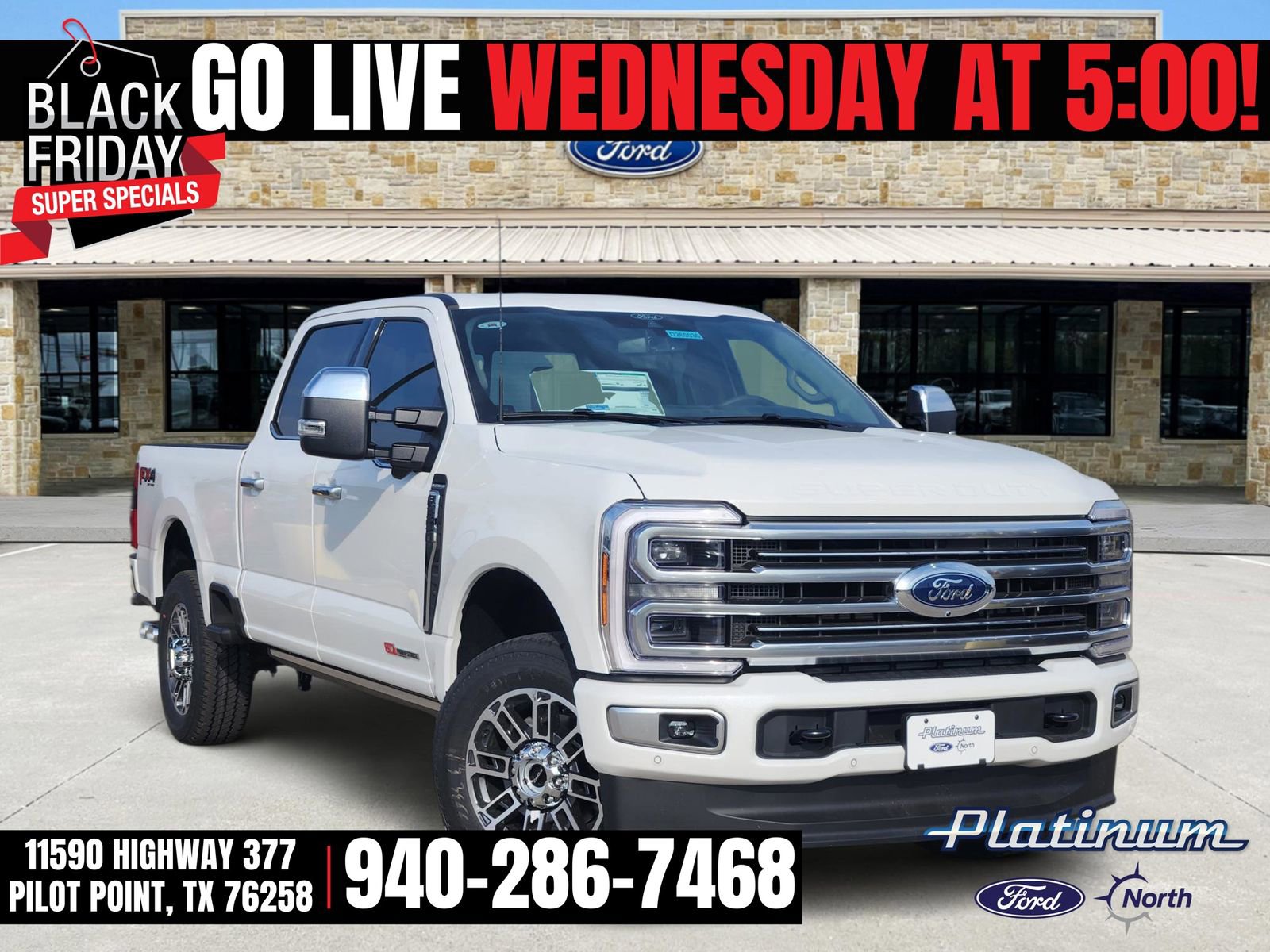 New 2026 Ford F350 Platinum w/ Platinum Plus Package