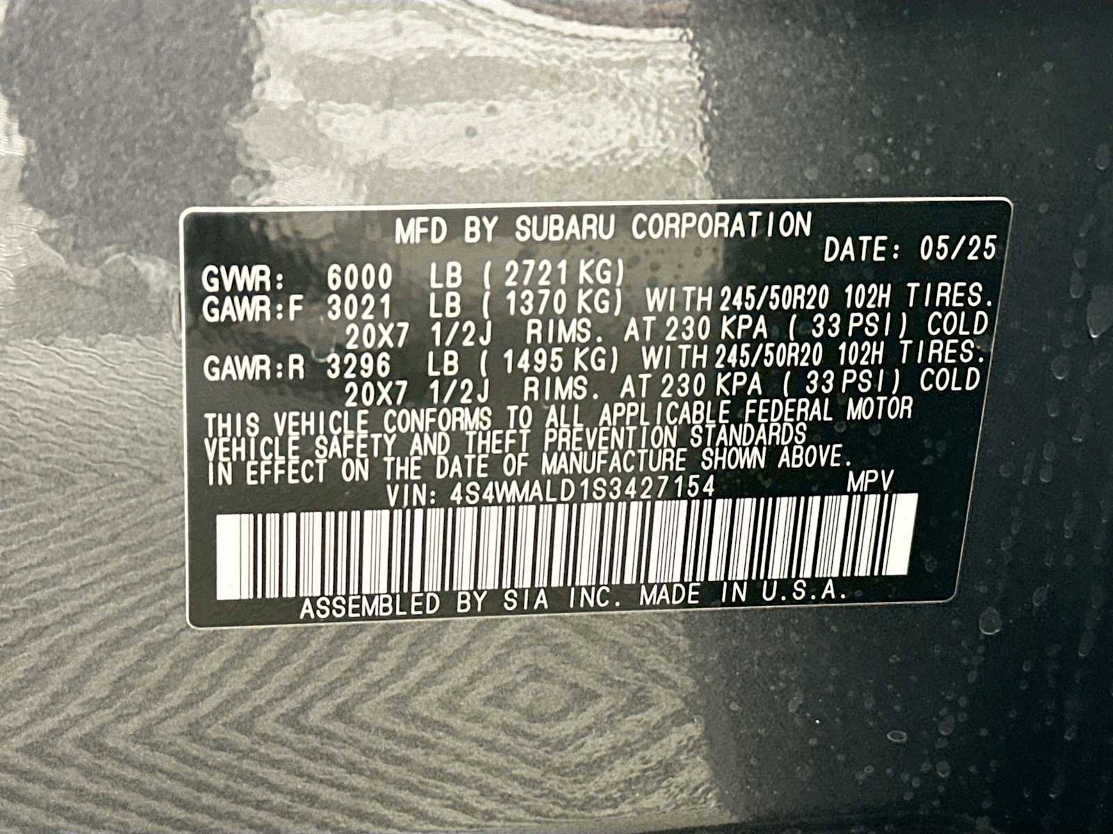 New 2025 Subaru Ascent Limited image 32