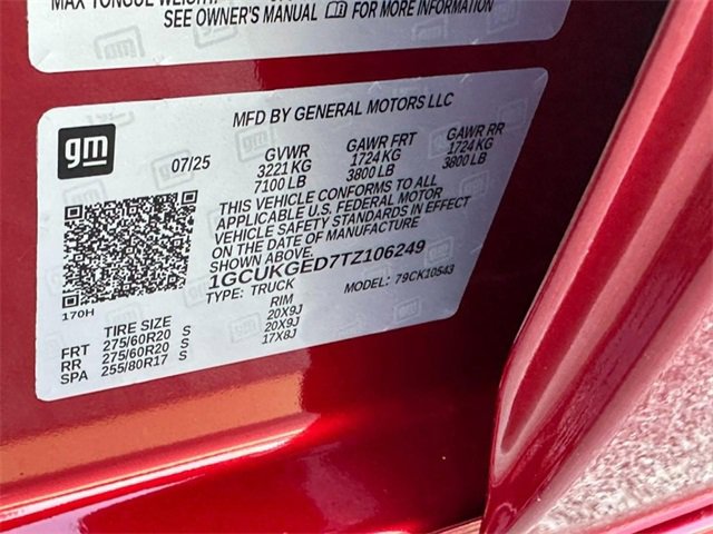 New 2026 Chevrolet Silverado 1500 LTZ w/ LTZ Premium Package image 18