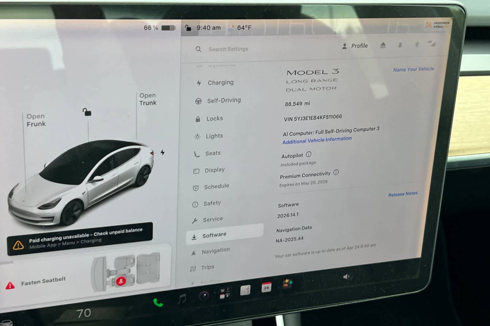 Used 2019 Tesla Model 3 Long Range AWD/4WD image 28