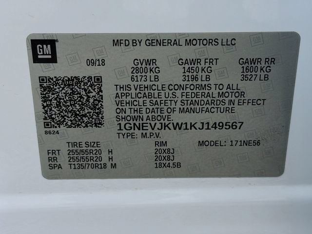 Used 2019 Chevrolet Traverse High Country AWD/4WD image 36