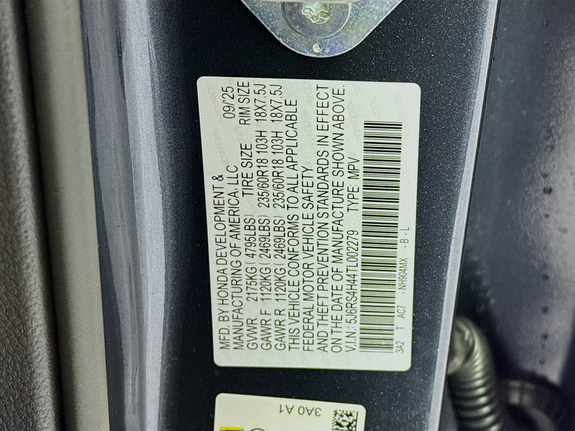 New 2026 Honda CR-V EX image 32