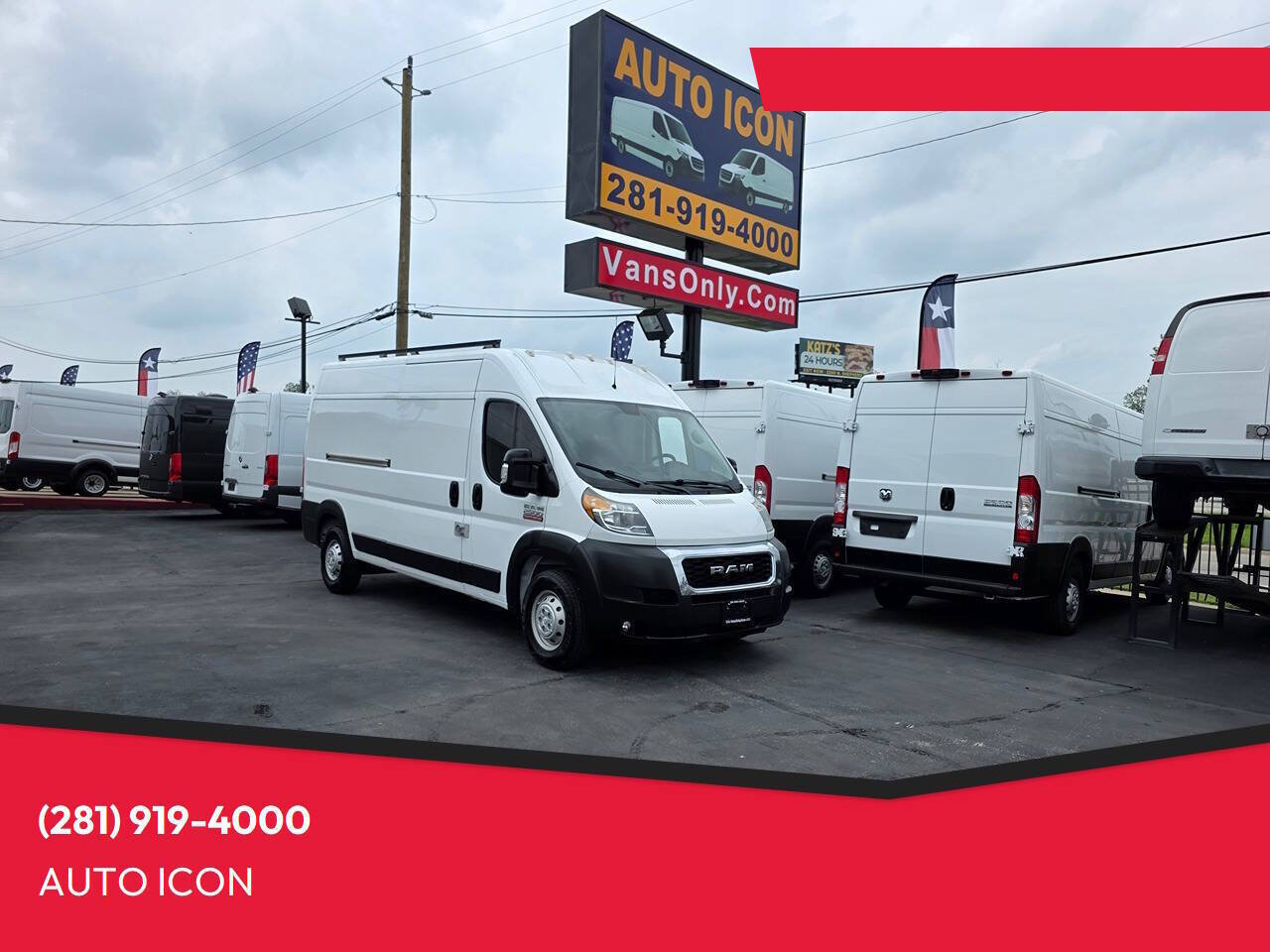 Used 2020 RAM ProMaster 2500 w/ Premium Appearance Group FWD image 1