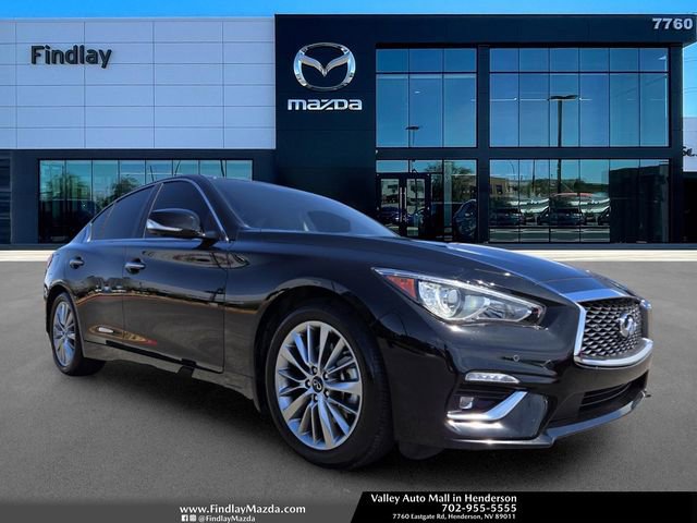 Used 2024 INFINITI Q50 Luxe w/ Cargo Package