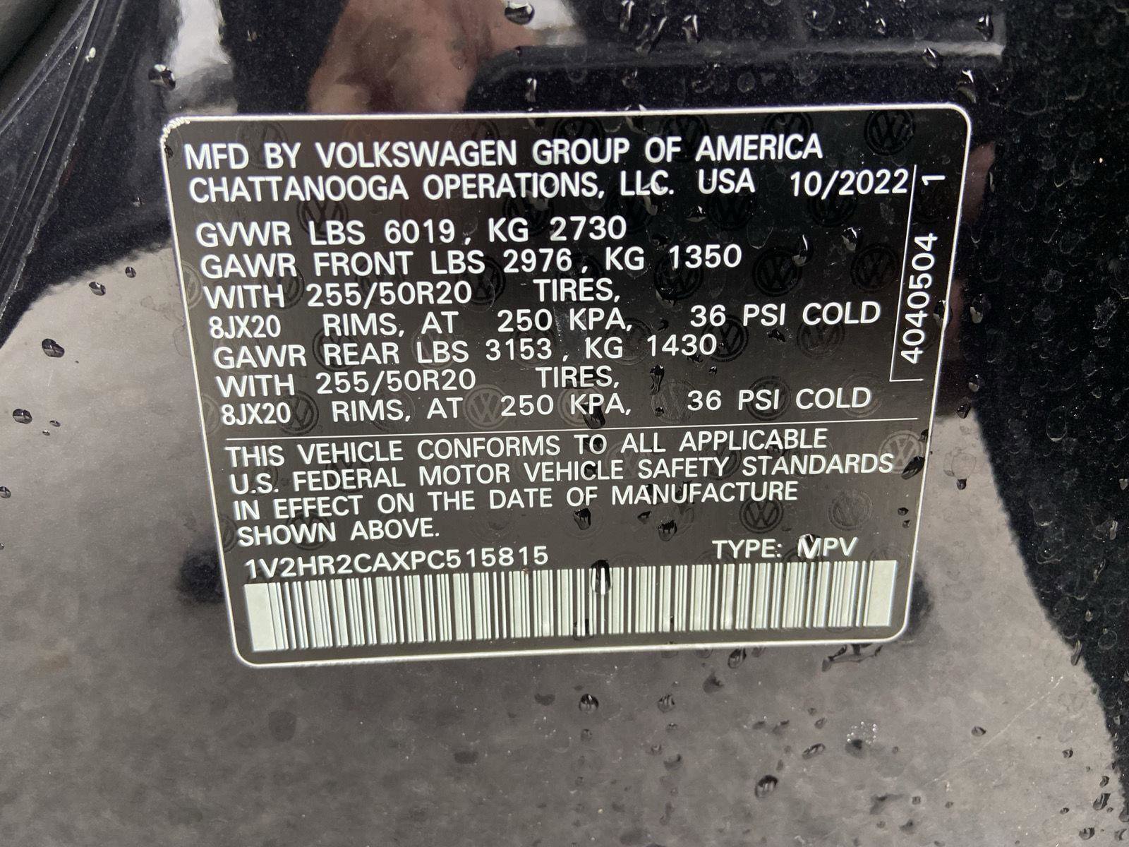 Used 2023 Volkswagen Atlas SE AWD/4WD image 32