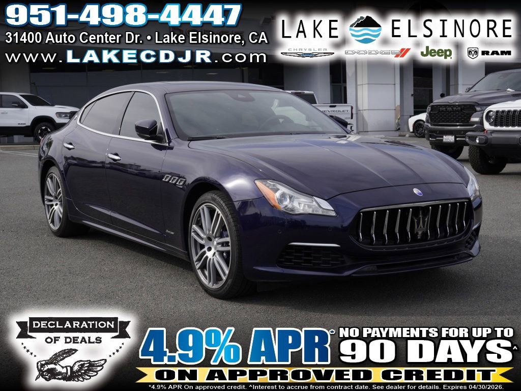 Used 2017 Maserati Quattroporte S GranLusso