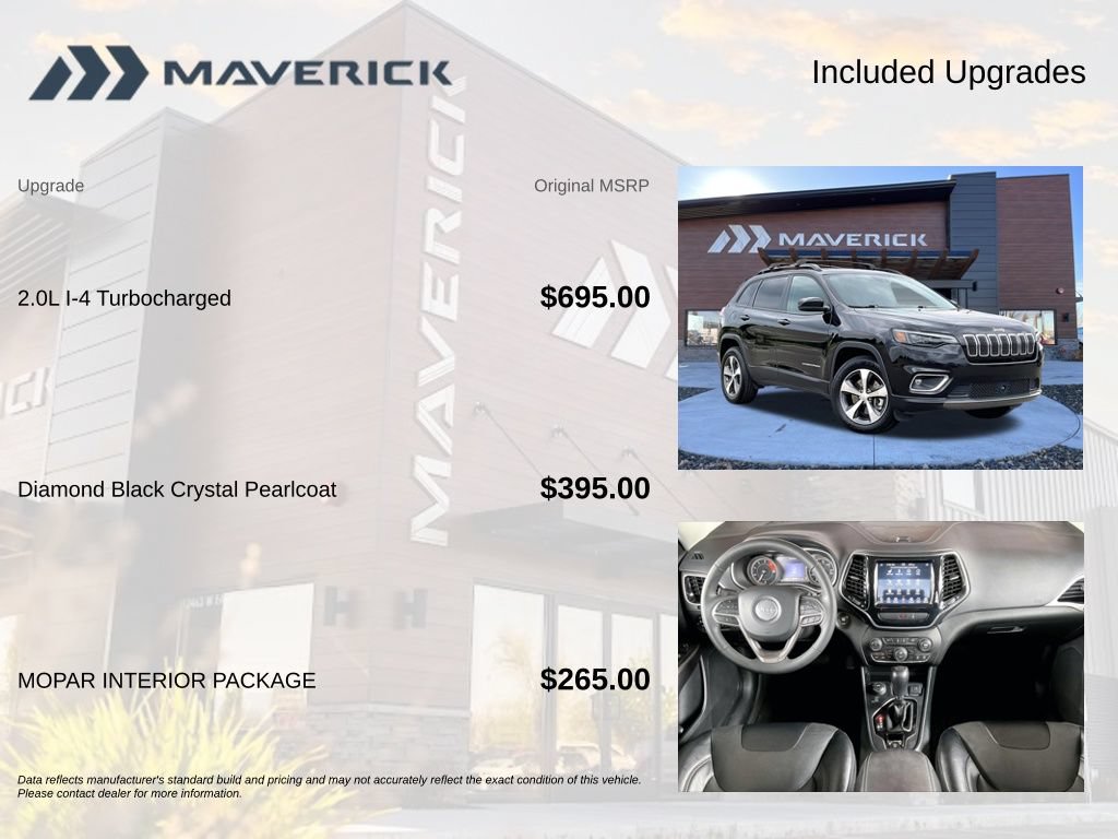 Used 2022 Jeep Cherokee Limited w/ Mopar Interior Package AWD/4WD image 8