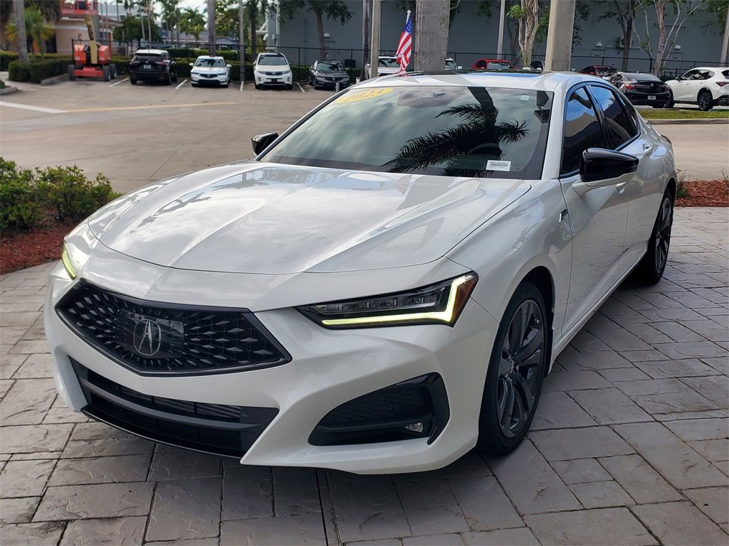 Used 2023 Acura TLX w/ A-SPEC Pkg image 3