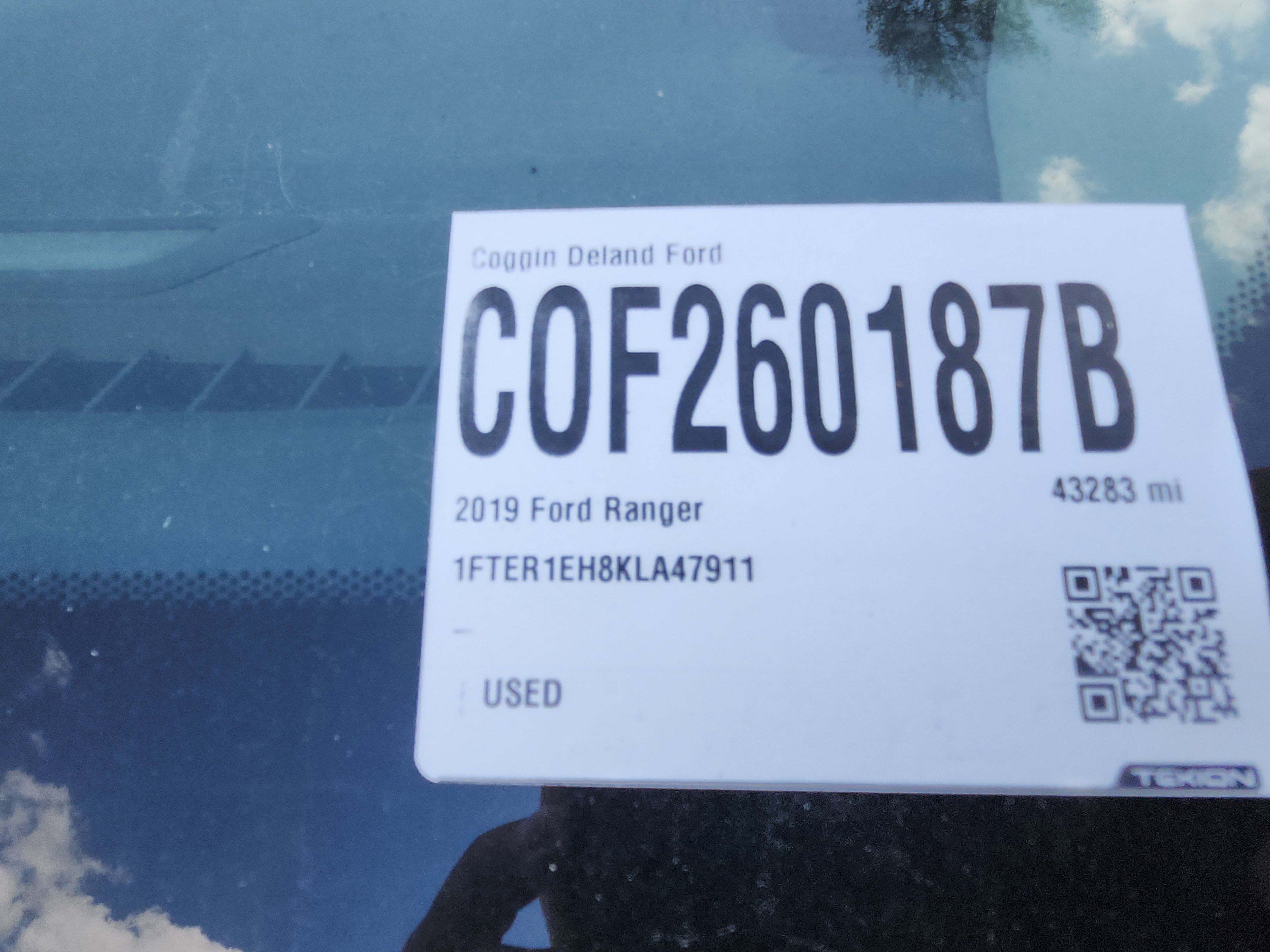 Used 2019 Ford Ranger XL w/ Equipment Group 101A Mid RWD image 11