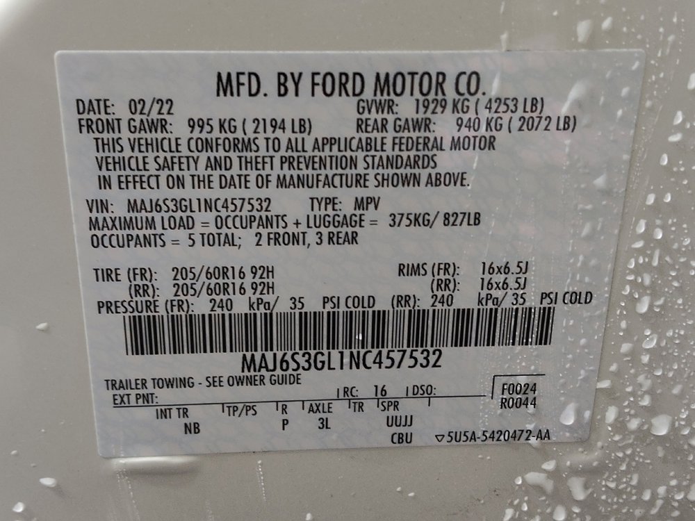 Used 2022 Ford EcoSport SE image 33