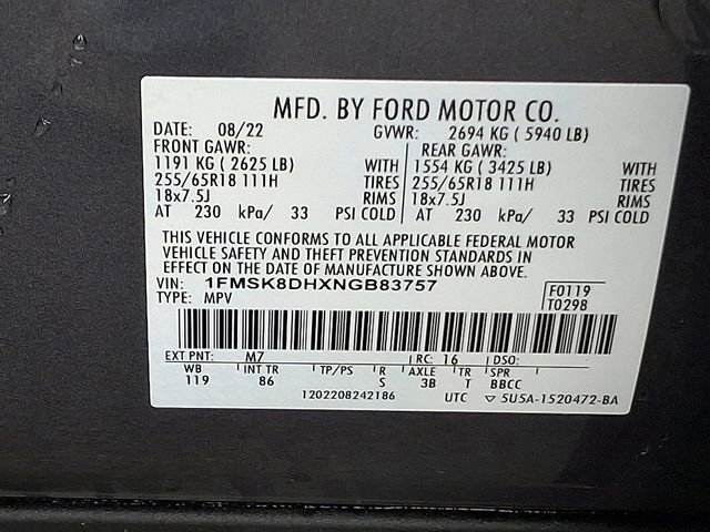 Certified 2022 Ford Explorer XLT w/ Class IV Trailer Tow Package image 28