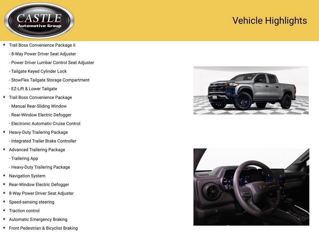 Used 2024 Chevrolet Colorado Trail Boss w/ Technology Package image 8