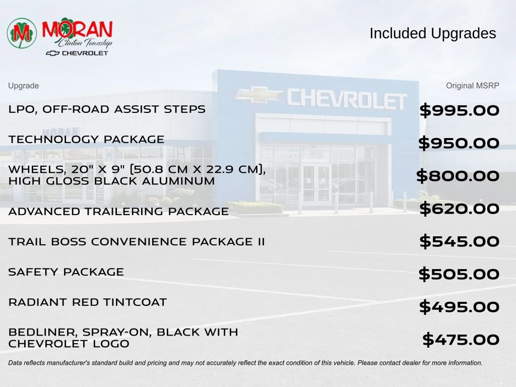 Certified 2024 Chevrolet Colorado Trail Boss w/ Technology Package AWD/4WD image 5