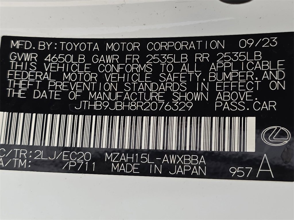 Used 2024 Lexus UX 250h F Sport image 36