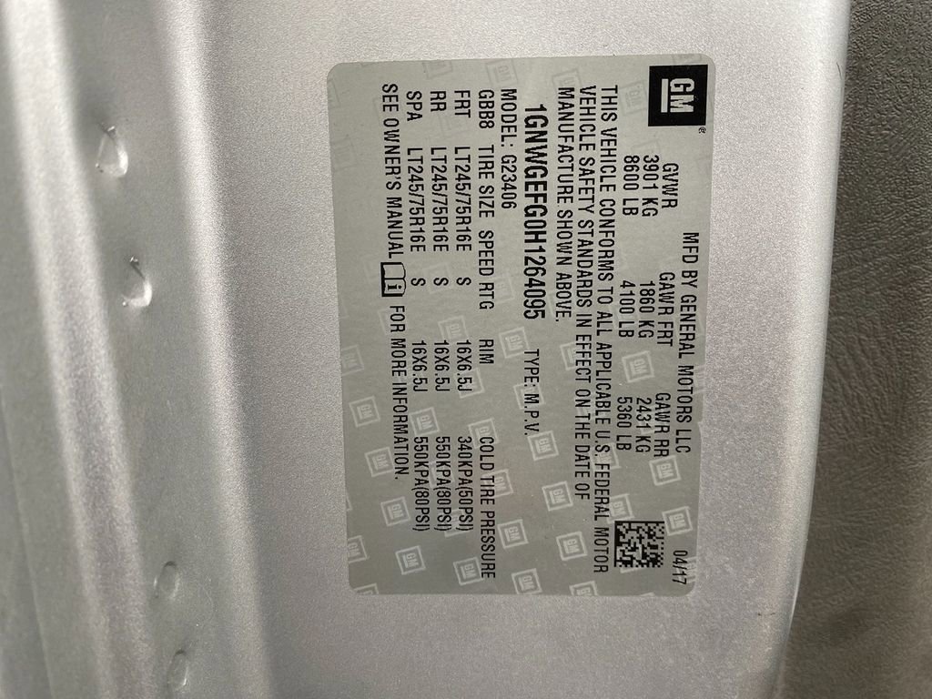 Used 2017 Chevrolet Express 2500 LS image 30